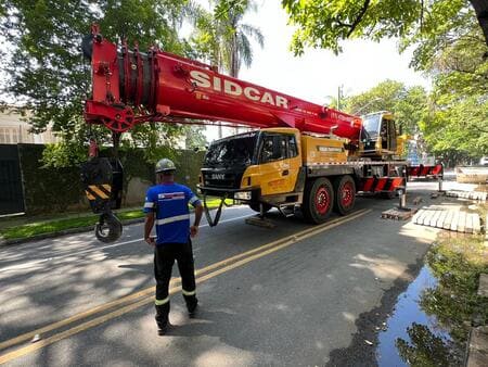 Aluguel de Guindaste SIDCAR Transportes Aluguel de Guindaste SIDCAR Transportes